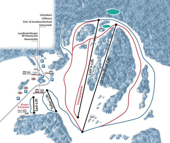 Familienschiberg St Jakob im Walde Pistenplan 09.2017 572x480